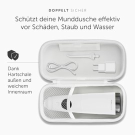 WonderSmile® Premium Reiseetui für Munddusche – Der ultimative Schutz für unterwegs