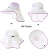 Womens Sun Hat UV Protection Fishing Hat Foldable Waterproof Fishing
