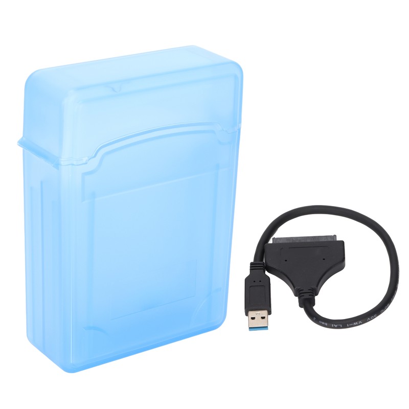 SATA to USB 3.0 Adapter with 2.5in Protective Box Blue