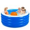 Biange Blow Up Pool, 72" X 30" Round Inflatable Swimming