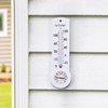 La Crosse 204-109 9 Inch Analog Capillary Thermometer & Hygrometer