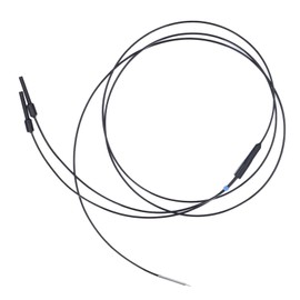 2PCS Fiber Optic Sensor 0‑46mm Detection Distance Tube Reflective Optical Fiber Sensor Replacement for KEYENCE FU‑46