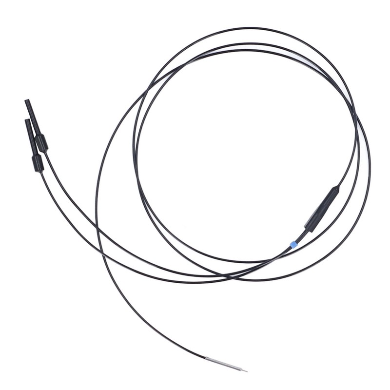 2PCS Fiber Optic Sensor 0‑46mm Detection Distance Tube Reflective Optical