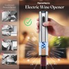HomeHacks Electric Wine Opener, Automatic Wine Opener with Foil Cutter,