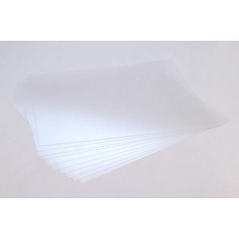 Grafix Dura-Lar 0.070" Film, Ultra Clear, Glossy 8.5"x11", Sheet, Mylar/Acetate Alternative for, Blank Stencils and Templates, Protection, Transparencies, Windows, Arts and Crafts, Pack of 100