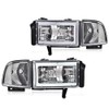 G-PLUS LED Light Bar Headlights w/o Bulbs Compatible with Dodge