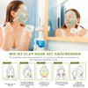 ANAiRUi Face Mask Set: Green Tomato Clay Mask + Turmeric