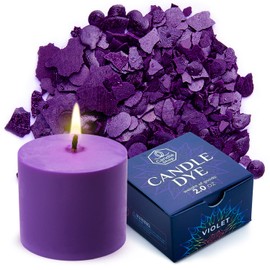 Candle Shop - Violet Color 2 oz - Dye Chips for Making Candles - Candle Wax Dye - A Great Choice of Color