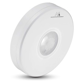 Maclean MCE293 Infrared Motion Sensor with Twilight Switch 360° IP65 Sensor Detection Range up to 8 m
