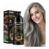 Shampoo Tinte Cubre Canas 500ml Jengibre, Color Silver Gray
