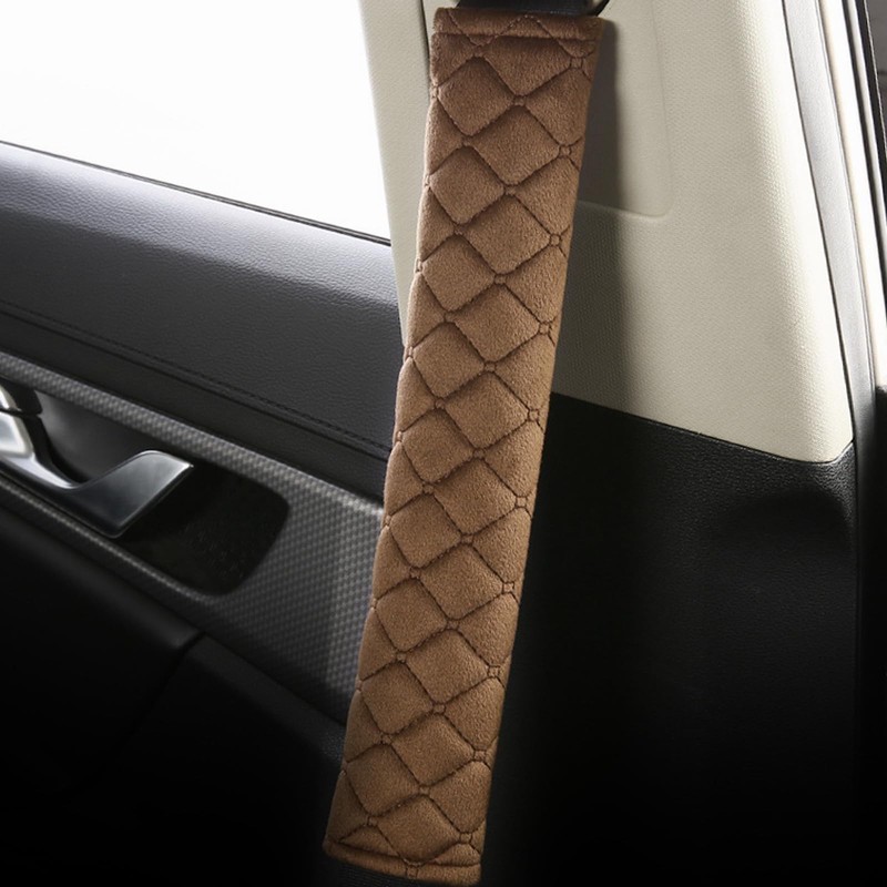 aoozleny 2 Pcs Universal Car Seatbelt Pads Cover, Shoulder Seatbelt