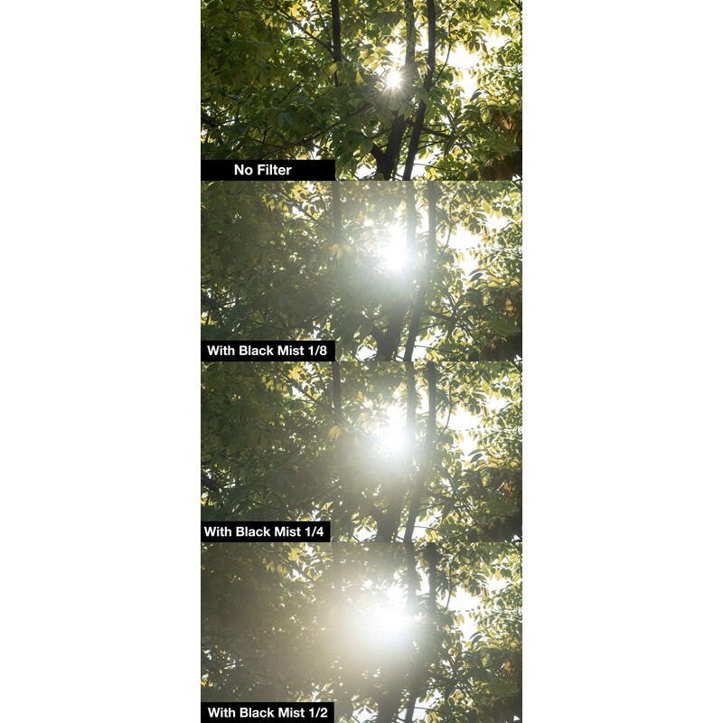 NiSi 95mm Black Mist 1/4 Lens Filter - Black Promist