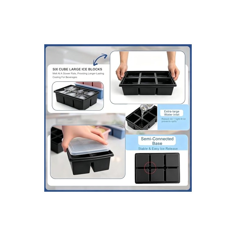 Molde para Hielo TAGNEFLOR