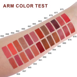 Terracotta Velvet Matte Lipstick,Creamy Lightweight Hydrating Lip stick, Highly Pigmented Long Lasting Waterproof Lip Color, Smooth Non-Drying Soft Lip Makeup 24 Hours for Women Vegan & Cruelty-Free