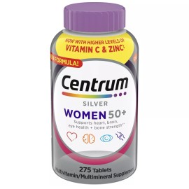 Centrum Silver Women 50+ 275 Tablets Multivitamin Multimineral Exp-7/25+