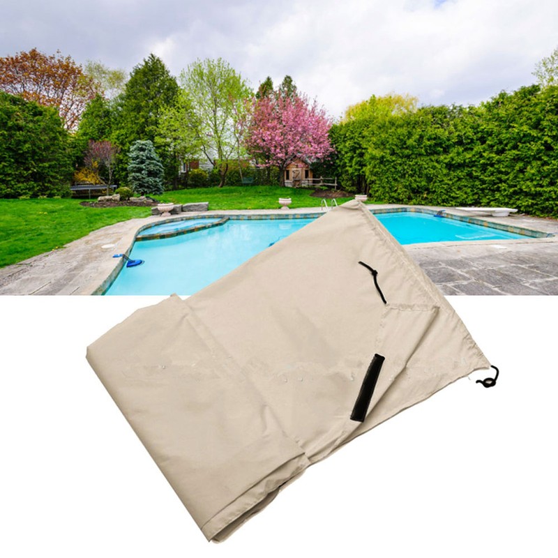 Open Air Swimming Pool Roll Cover Waterproof Protector for Outdoor
