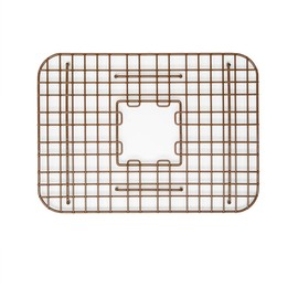 Sinkology SG005-18 Sullivan 18-inch Copper Kitchen Sink Bottom Grid,Brown