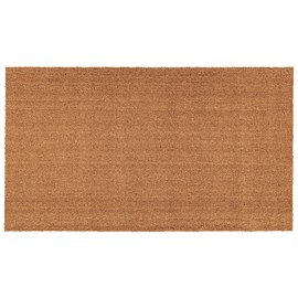 Calloway Mills 153551830 Natural Coir with Vinyl Backing Doormat, 18" x 30", Natural