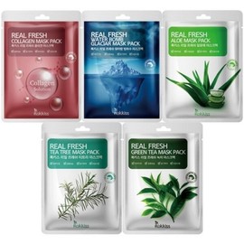 Rockies Real Fresh Mask Pack Mix (50 sheets) 23g 501 pieces / 록키스 리얼 프래쉬 마스크팩 혼합 (50매) 23g501개입