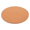 EXCEART Natural Cork Bulletin Board Set 12 Inch Round Self
