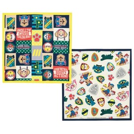 Skater KB4WN-A PAW PATROLL BOY'S BENTO CLOTH Lunch Cloth Set of 2