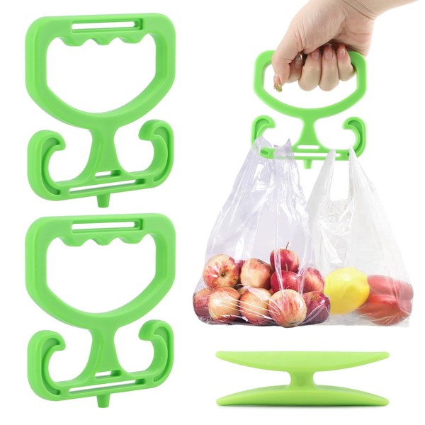 Ranjaner 3 Pack Grocery Bag Carrier Handle, Durable Heavy Duty