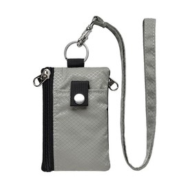Suitcase Company GPT Skimming Prevention Wallet Card Case Mini Wallet Pass Case Pouch Men's Women's Commuter Purse Coin Purse Mini Wallet Thin Small Neck Wallet Neck Purse, gray (light gray)