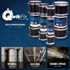 Fernco QwikFix Broken Pipe 4" Coupling Repair Kit for Plastic,