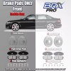 BRX PRO Front Ceramic Brake Pads for 1996-1998 Nissan Pathfinder