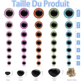 Scettar Amigurumi Sicherheitsaugen