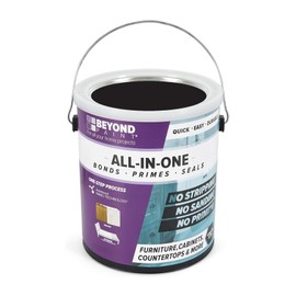 Beyond Paint Furniture, Cabinets and More All-in-One Refinishing Paint Gallon, Licorice