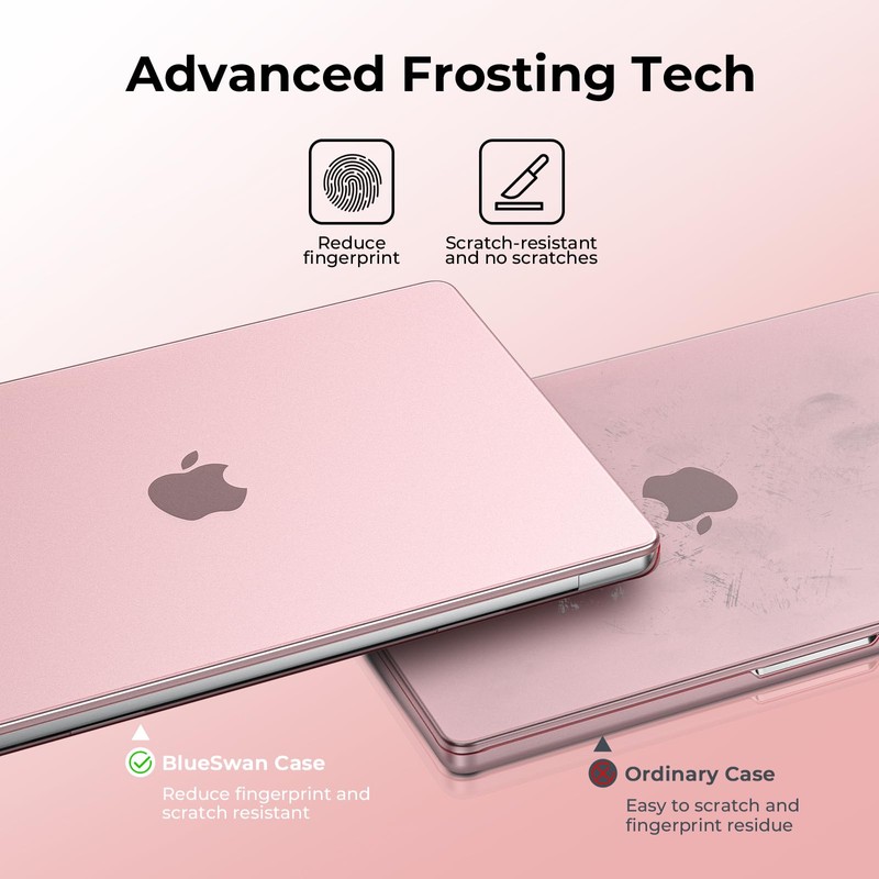 BlueSwan Matte Case for MacBook Pro 14 M5 M4 M3