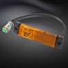 EVERESTHD 2PCS LED side marker light Amber Fairing Light Side