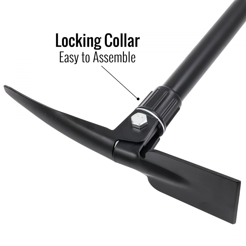 ASR Outdoor Gold Panning Prospector’s Pick Axe Compact Folding Hand