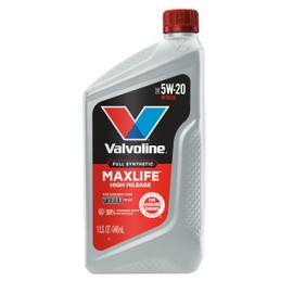 Valvoline MaxLife High Mileage Full Synthetic 5W-20 Motor Oil 1 Quart