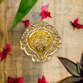 Wonder Care | Metal Gold Lamp Oil Lamps for Indoor Use Diwali Diya Lamp| Decor for Diwali| Inside Home Decorations |Table Decor Centerpiece for Diwali puja|Ganesh chaturthi|Navratri (Pack of 20)