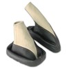 Shift Boot and Handbrake Cuff Set,Opel Astra G Leather black-beige