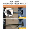 Strapinno - Ratcheting Cargo Bar 44"-74", Non-Slip Truck Bed Divider,