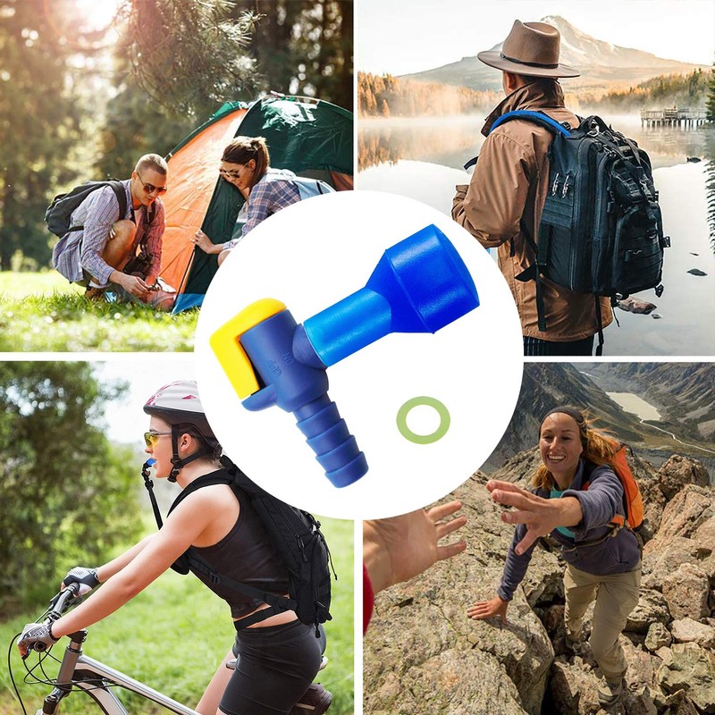 JMTEEA Bite Valve Replacement Mouthpiece Fit for Hydration Pack Bladder
