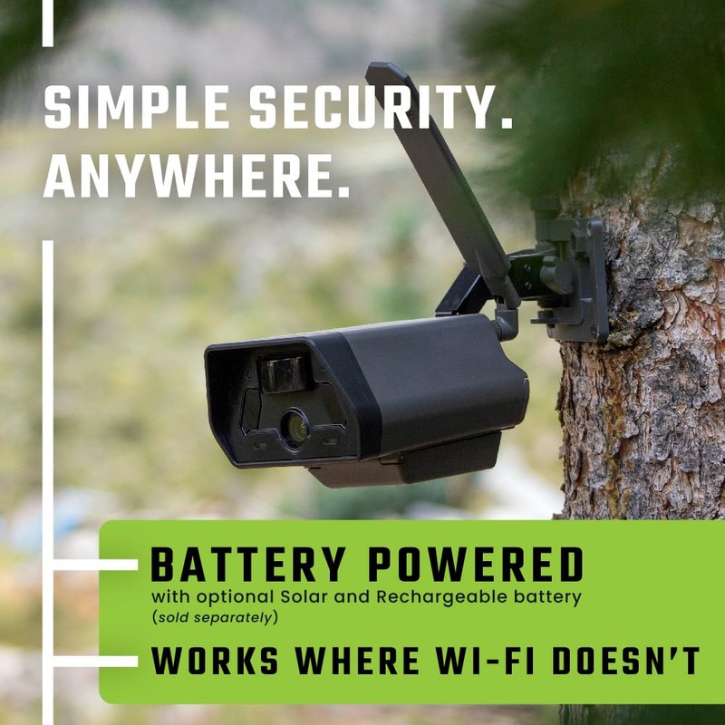 TACTACAM Defend Cellular Security Camera