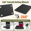 Sliding Tray for Coffee Maker, 360° Rolling Tray Appliance Slider