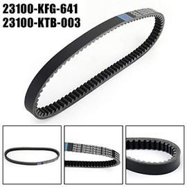 Areyourshop Motorcycle Drive Belt, Replacement Transmission Belt fits for Honda FES250 Foresight 250 1998-2005, PS250 Big Ruckus 2005-2006