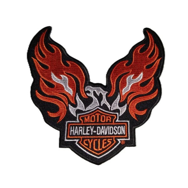 Unbranded phoenix eagle patch iron on sew on 5.5 x