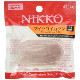 NIKKO KASEI C02 Micro Squid 1.8-Inch Clear Red Flake UV552