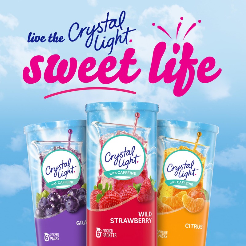 Crystal Light Wild Strawberry Artificially Flavored Powdered Drink Mix with