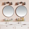 Alise Bathroom Glass Shelf with Stainless Steel Railing, Polished Chrome