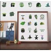 Unbranded 10pcs Green Witch Stickers- Scrapbook, Journal, DIY Crafts &