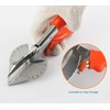 NUZAMAS Gasket Shear, Mitre Shear, Multi/Adjustable Angle Trim Cutter, Cutting