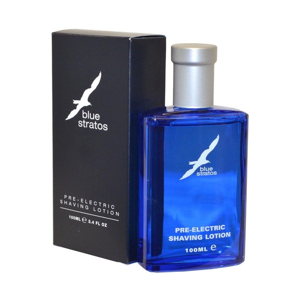 Blue Stratos Pre-Electric Shaving Lotion 100ml