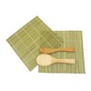 JapanBargain, 5-Pack Sushi Making Kit, 2 Green Bamboo Sushi Rolling